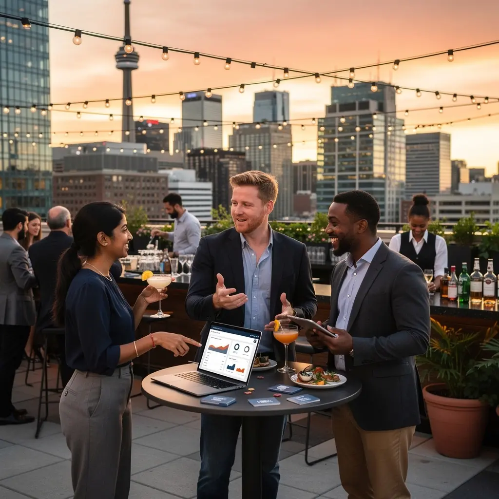 Strategic business meeting